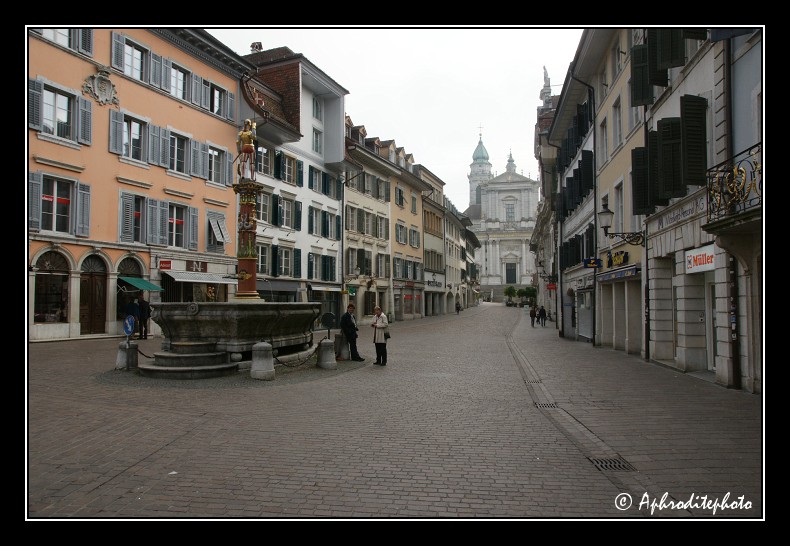 31 Hauptgasse et sa fontaine